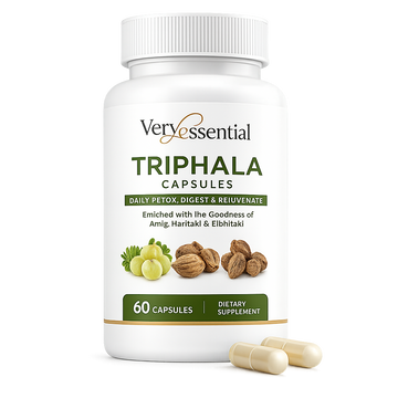 TriBalance™ Gut & Digestive Health | Premium Triphala | 60 Veg Capsules